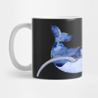 WHALE - SALT WATERCOLOR WHALE Mug